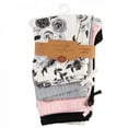 thumbnail image 2 of Touched by Nature Baby and Toddler Girl Organic Cotton Pants 4pk, Black Floral, 2 Toddler, 2 of 6