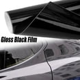 thumbnail image 3 of Gloss Black Car Body Film Vinyl Wrap Decals Self Adhesive Sticker Motorcycles Bike Auto Skin Color Changing Films 150*50cm, 3 of 5