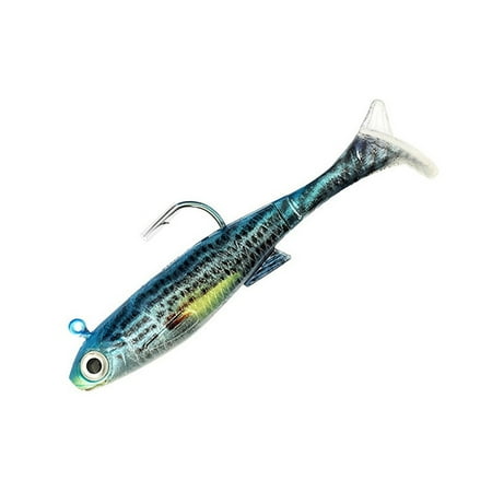 1/6Pcs Paddle Tail Baits for Bass Fishing Swimbaits Top Water Soft Fishing Lure F