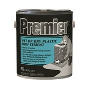 Premier Black Asphalt Wet/Dry Surface Roof Cement 0.9 gal