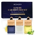 thumbnail image 1 of Set de ambientadores para coche Aeshory Bluemarine, 3 x 8 ml, para colgar, 1 of 7