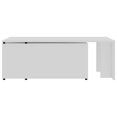 thumbnail image 5 of vidaXL Coffee Table White 150x50x35 cm Engineered Wood, 5 of 5