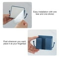 thumbnail image 4 of Remote Control Storage Box Wall Mounted Phone Holder Plastic Case Organizer for Home Office, 4 of 10