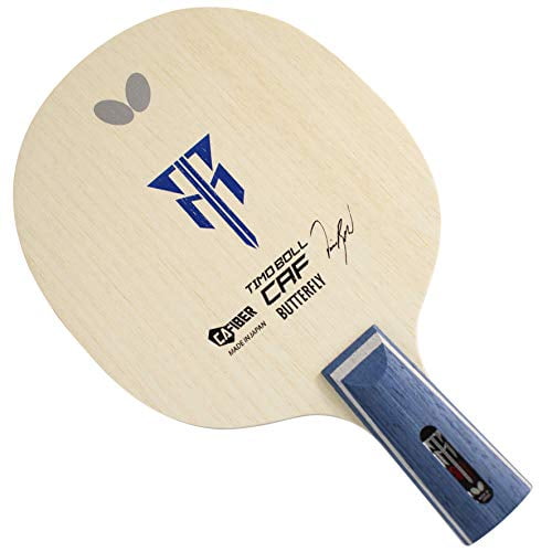 Butterfly Timo Boll CAF CS Table Tennis Blade - CS Control Assist Fiber Blade - Timo Boll CAF CS Blade - Professional Table Tennis Blade - CS Handle Style - Made in Japan
