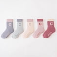thumbnail image 2 of HCNTES Boys Girls Mid Cut Socks Little/Big Kids Crew Socks Children's Fun Cute Sock Spring Summer(Brick Red,9-9.5 Years), 2 of 9