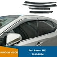 thumbnail image 2 of Sun Rain Guard Deflector For Lexus UX UX200 UX250H UX260H UX300E 2019-2024 Car Exterior Visor Window Visor, 2 of 6