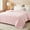 Pink, variant on JONIYEAR Decorative Bubble Faux Rabbit Faux Fur Blanket Twin Size 60" x 70", Super Soft Double Sided Cozy Puffy Warm Furry Blanket for Winter, Lovely Cute Washable Fuzzy Blanket for Women Girl, Pink