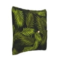 thumbnail image 2 of Bingfone Tropical Palm Leaves Fern Leaf Linen Throw Pillow Covers Cushion Case Pocket Button Vintage Farmhouse Pillowcase For Sofa Couch Bed 16"X16", 2 of 9
