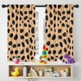 thumbnail image 5 of Blackout Kids Curtains,Brown and Black Of Leopard Print Childrens Insulated Curtains Set Of 2,Bedroom Essentials,Toddler Room Decor 42"x54", 5 of 5