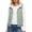 Army Green, variant on Ghalytn Women's Hooded Puffer Vest, Fleece Lined Sleeveless Zip-Up Jacket with Pockets