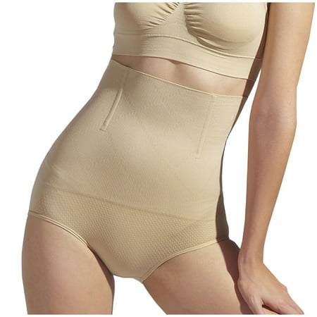 Tummy Control Thong Shapewear for Women High Waisted Girdle Slimmer Sexy Thong Panty Stretch Seamless Body Shapewear