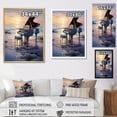 thumbnail image 4 of Designart "Orchestral Waves Of The Piano II" Music Floater Framed Canvas Wall Art, 4 of 5
