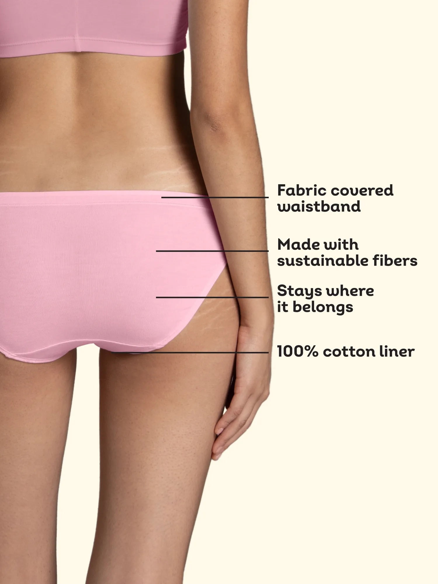 Fruit of the Loom Women's Beyondsoft Underwear, Ultra-Soft Modal Panties, Multiple Styles, 6-Pack, Sizes S-2XL
