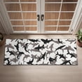thumbnail image 2 of Gray Camo Shark Silhouette Pattern Door Rugs,Washable Non Slip Door Mats Indoor,Decorative Door Mats,Entry Mat Indoor for Entrance,Bedroom,Kitchen,Bathroom,16"x47", 2 of 6