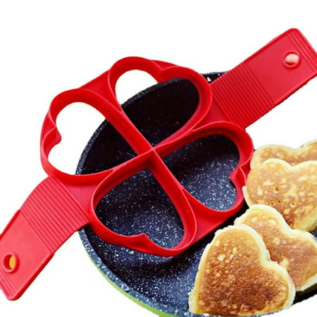 

Riguas Egg Omelet Mold Food Grade High Temperature Resistant Different Shape Non-stick Pancake Maker Egg Cooker No Odor Cooking Tool Egg Shaper