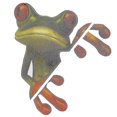 thumbnail image 1 of 3d Frog Pio Funny Car Stickers Window Truck Sticker Graphic, 1 of 5