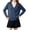 Blue, variant on Girls School Uniform Knit Cardigan Sweater Solid Button down Soft Stretchy Lightweight V-neck Preppy Jacket Pink 9 Years