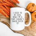 thumbnail image 5 of 15oz I Used To Be Cool Now I'm A Tiny Canine's Snack Bitch Mug New Mom Gifts for Women, Dog Mom Mug Christmas Gift Idea for Mom, Friend,Coffee Mug for Woman, Sister, BFF, New Mom Baby, 5 of 6