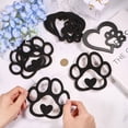 thumbnail image 3 of 12Pcs 2 Styles Dog Paw Wooden Wall Art Love Heart Black Wood Wall Art Dog Room Decor Puppy Decoration Signs, 3 of 7