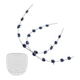 thumbnail image 1 of Decoración de dientes temporal con una caja de almacenamiento elegante ortodoncista Explicar accesorios Azul oscuro, 1 of 8