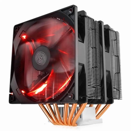 CEORPER CPU Cooler 6 Heat-Pipes Dual-Tower Cooling RGB Fan for AM4 and for Intel 1150