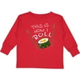 thumbnail image 3 of Inktastic This is How I Roll- cute sushi Boys or Girls Long Sleeve Toddler T-Shirt, 3 of 5
