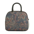 thumbnail image 4 of Classic Mandala Insulated Lunch Tote – Chic Floral Pattern, Portable Thermal Cooler Bag, 4 of 5