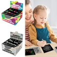 thumbnail image 2 of DJN 100 Sheets Craft Mini Notes Scratch Paper Note Cards For Children Scratch Cards Set For Age 3+ Gifts For Birthday Christmas Easter School Starts Toys and Hobbies Arts & Crafts & DIY toys, 2 of 8