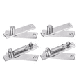 thumbnail image 2 of Charnière Pivotante Robuste pour Porte en Bois, Charnière de Porte Cachée pour Porte Secrète, avec Rotation à 360 Degrés, Pivot Invisible 2 Pcs, 2 of 10