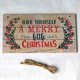 thumbnail image 5 of CHAO Letreros Letrero de madera para puerta y pared Have Yourself A Merry Little Christmas Decoración navideña colgante 20 x 10 x 0,25 cm, 5 of 5