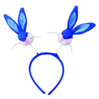 Rubies Costume Co. Blue Easter Bunny Headband Boppers