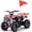 Orange, variant on QEASET Electric atv Dirt Quad, 36V 500W Motor, 12-15mph Speed, Twist Grip Acceleration & Hand Operated Disc Brakes,Knobby Air Tires, Multiple Colors, Holiday Gifts