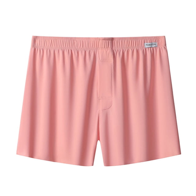 Man Fashion Solid Color Sleeping Pants Loose Shorts Pajamas Shorts