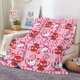 thumbnail image 3 of Hello Kitty Cartoon Anime Flannel Blanket Cartoon Throw Home Sofa Spider-Man Lunch Break Blankets Student Blankets Nap Gift, 3 of 5