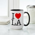 thumbnail image 4 of CafePress - I Heart L.A. - 15 oz Ceramic Large White Novelty Mug, 4 of 4
