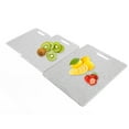 thumbnail image 4 of Cutting Board Set,  Food Grade Double-Sided 3Pcs Chopping Board Non-  For Restaurant For Home For Kitchen White, 4 of 8