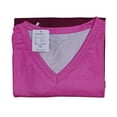 thumbnail image 2 of HONHUZH Womens Plus Size Shirts Summer Tops Gradient Printed Blouse V-Neck Short Sleeve Loose T-Shirt Tops, 2 of 9