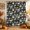 Black, Lemon, Sage, Emerald, variant on Yellow Lemons Shower Curtain, Waterproof Shower Curtains for Bathroom, Pastoral Leaves Floral Garden Plants Black Washable Fabric Bathtub Curtain Set Bath Decor with 12 Hooks Extra Long 72"x96"