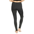 thumbnail image 3 of Stretch Is Comfort Women's Cotton Full Length Leggings Black 5X, 3 of 6