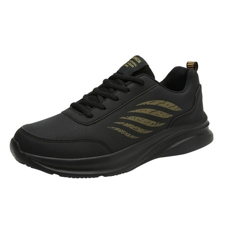 

Jungdeepe Mens Shoes Casual Leather Laace Up Solid Color Casual Fashion Shoes Running Shoes Men s Classic Leather Fashion Sneaker Sneaker Slippers for Men Size 11 Fashion Sneaker Men 12 Mens Sneaker