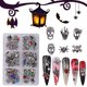 thumbnail image 5 of Dijes de esqueleto 3D para uñas, dijes de aleación para decoración de uñas de Halloween, calavera con diamantes de imitación, joyería para decoración de uñas, 4, 5 of 5
