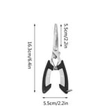 BE-TOOL Fish Gripper Tool with Bag and Strap Fishing Pliers ...
