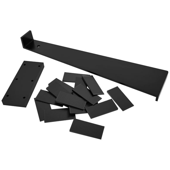 ROBERTS 46296, 10-26, Kit d'Installation au Sol, Entretoises, Bloc, Barre de Traction, Noir