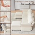 Weture Modular Sectional Sofa, Convertible U Shaped Sofa Couch with ...
