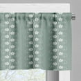 thumbnail image 5 of Ambesonne Spring Valance & Curtain, Rococo Influences Essence, 55"x30", Pale Sage Green White, 5 of 6