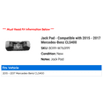 thumbnail image 2 of Jack Pad - Compatible with 2015 - 2017 Mercedes-Benz CLS400 2016, 2 of 2