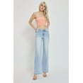 thumbnail image 6 of RISEN Full Size Wide Leg V Dipped Front Waist Jeans, 6 of 6