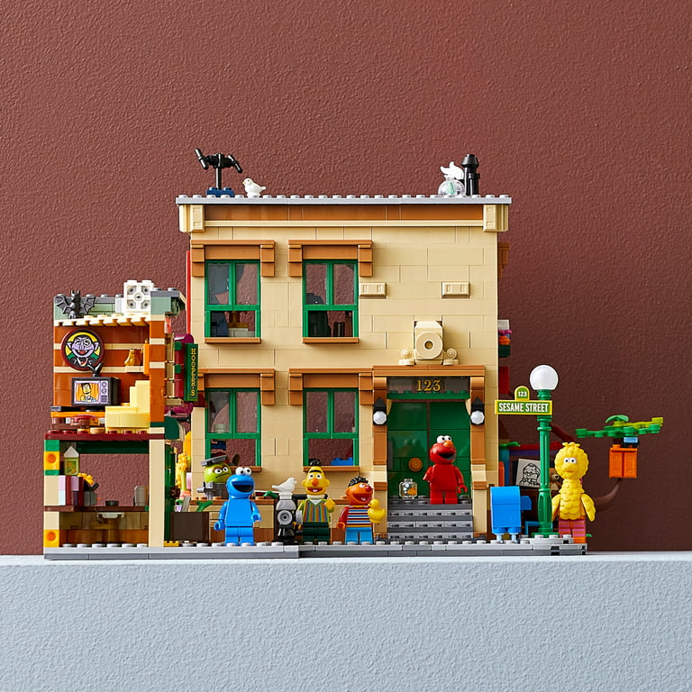 LEGO Ideas 123 Sesame 21324 Building Toy (1,367 Pieces) - Walmart.com