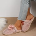 thumbnail image 5 of Vedolay Women Slippers Cute Comfy Knitted Slip On House Slippers Indoor Pink,39, 5 of 5