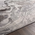 thumbnail image 6 of Firenze Light Grey 9' x 12' Modern Rectangle Area Rug, 6 of 6